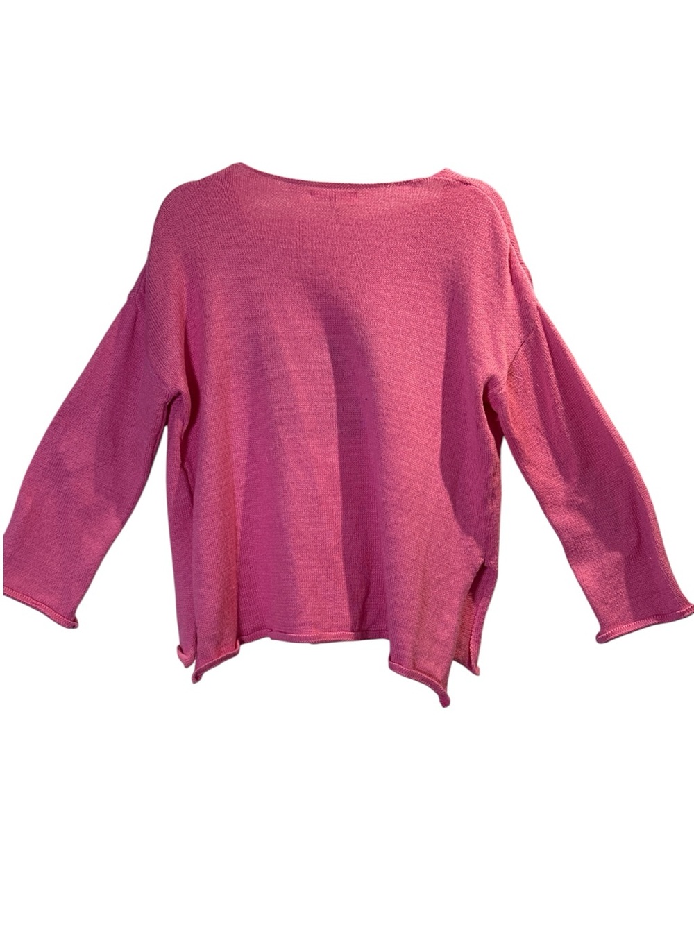 Miracle Pink Crewneck Sweater with 'Champagne Please' Script - Picture 8 of 11